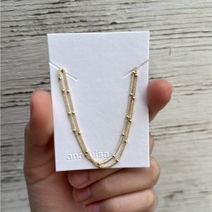 Ana Luisa ball chain necklace